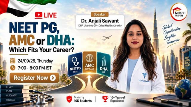 NEET PG, AMC or DHA: Which Fits Your Career?