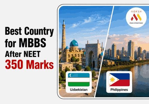 Which Country Is Best for MBBS After NEET 350 Marks? 2 Best Options (2026)