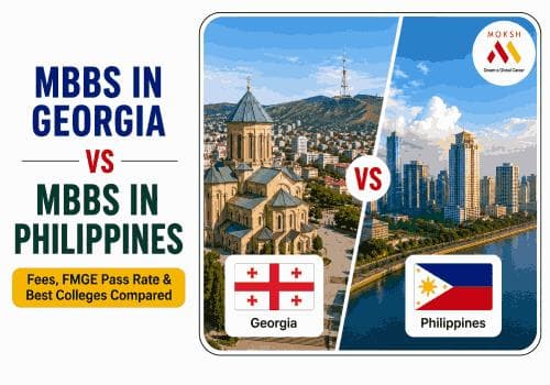 MBBS in Georgia vs Philippines 2026: Fees, FMGE Pass Rate & Best Colleges Compared