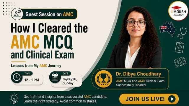 How I Cleared the AMC MCQ and Clinical Exam - Lessons from My AMC Journey