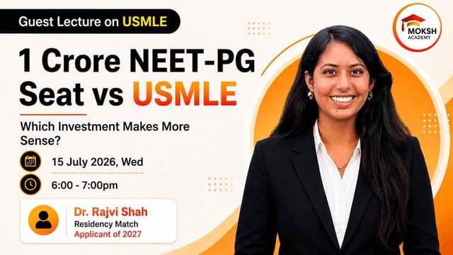 1 Crore NEET-PG Seat vs USMLE: Which Investment Makes More Sense?