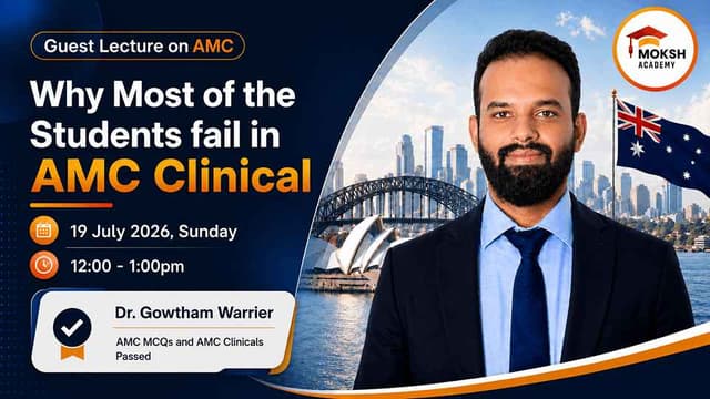 Why Most of the Students fail in AMC Clinical