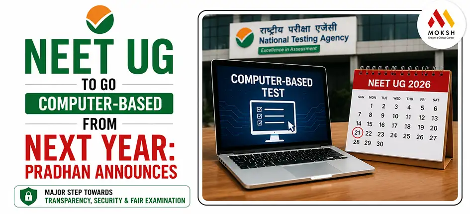 NEET UG to Go Computer-Based From Next Year
