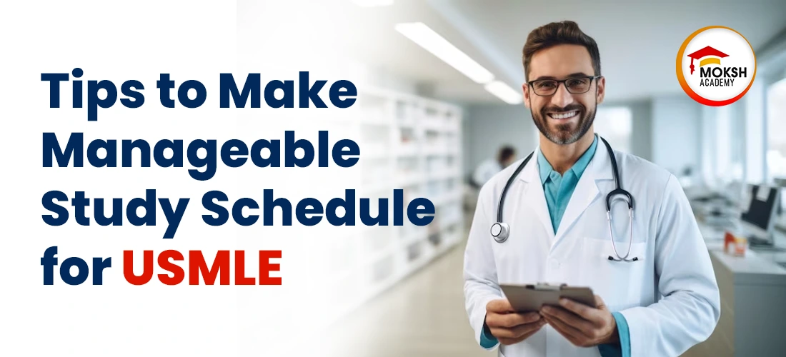 Study schedule for USMLE