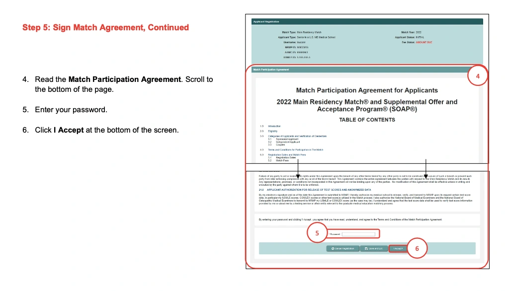 NRMP Match registration